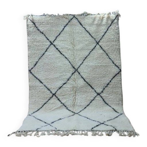 Tapis Mrirt 100% Laine - Luxe et Confort - Fait Main 250x150 cm