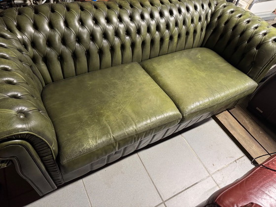 Sillones Estilo Chesterfield 2 Piezas. Precio por Pieza – Sofás, Leather (photo 3 of 5)