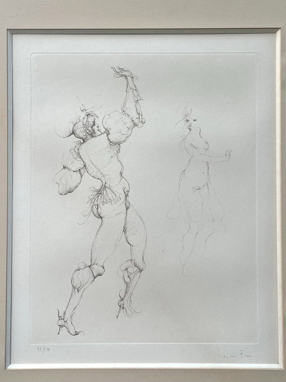 Leonor Fini – Couple (Rare Gravure) – Objets d'art, Paper (photo 2 of 8)
