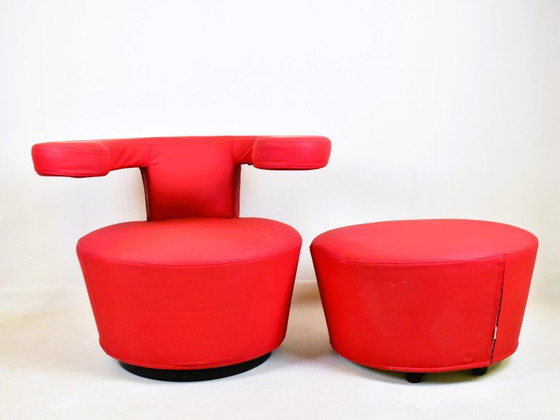 Brühl Big Arm Chair with Ottoman, New (Old Stock), Rare! – Swivel chairs, Other (photo 2 of 15)
