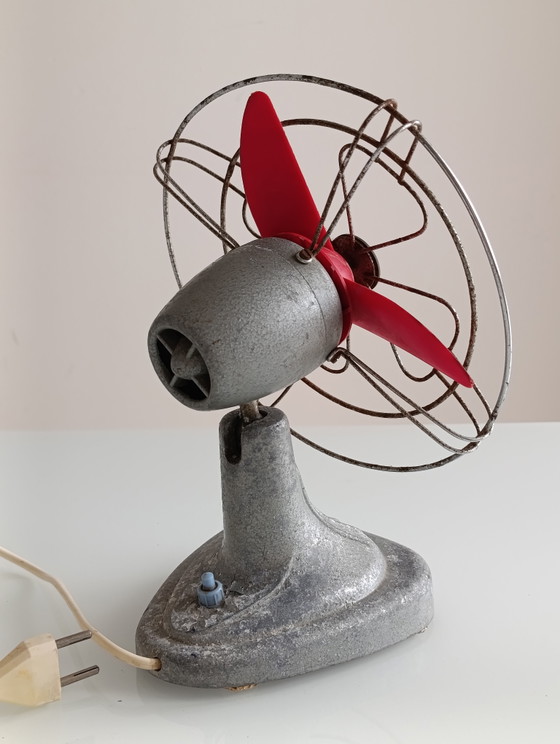 Ro-Re Record Milano Ventilateur Électrique en Métal Moulé Sous Pression - Ventilateur de Table – Objets déco (photo 5 of 15)