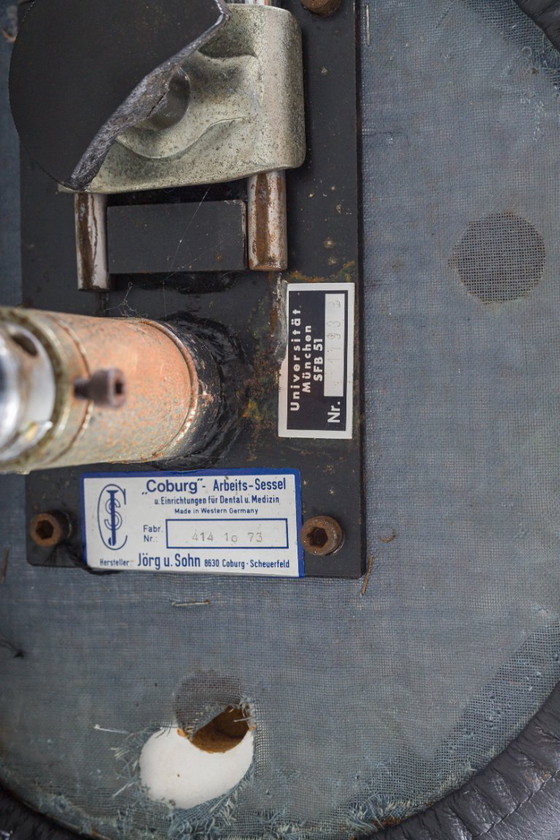 Image 1 of  Tabouret pivotant de médecin de Jörg & Sohn Coburg, 1973