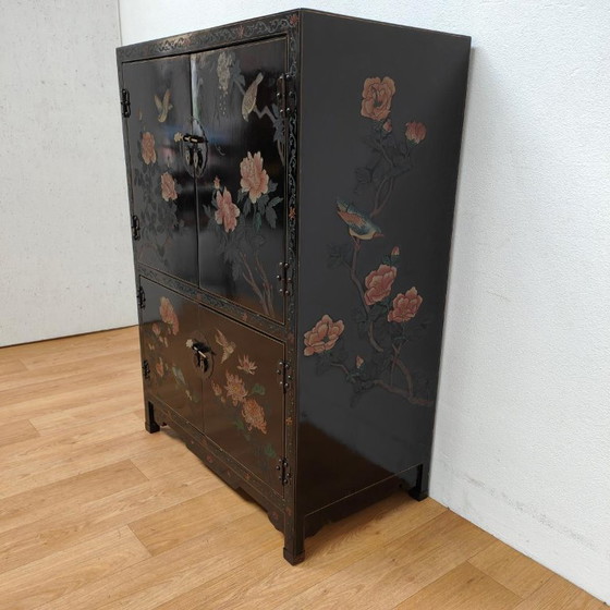 armoire nuptiale chinoise vintage, armoire à porcelaine, armoire buffet. Style chinois Japandi – Vaisseliers (photo 5 of 15)