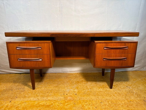 Mid-Century Retro Vintage Teak Desk / Dressing Table by G Plan – Fresco Range 1960.    Designed by Victor Wilkins • Afromosia Ed
