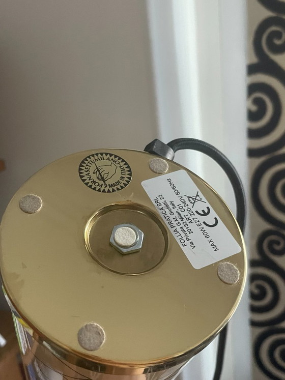 Rare Fornasetti table lamp – Metal, Brass (photo 11 of 12)