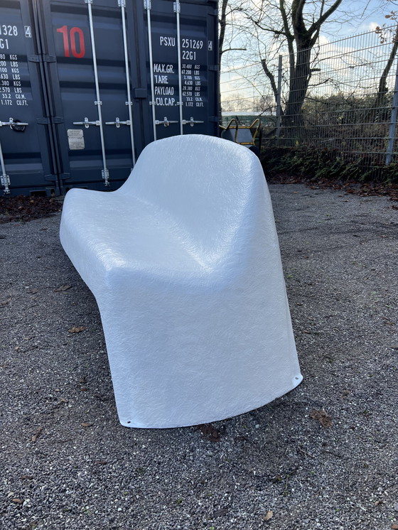 Image 1 of Wilkhahn Fiberglas Bank Walter Papst