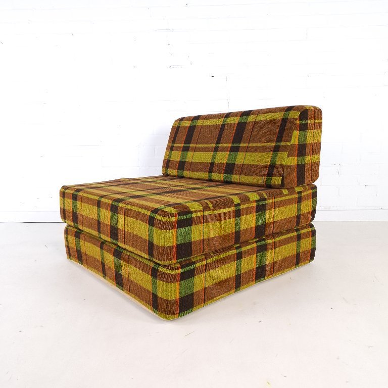 Poltrona reclinabile vintage