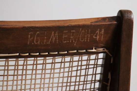 Image 1 of Pierre Jeanneret Kangaroo Chairs PJ-SI-59, India, 1955