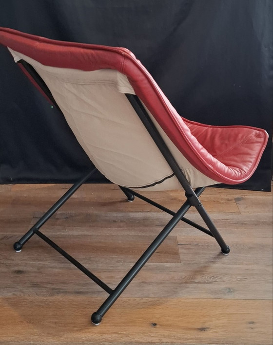 Poltrona Vintage Molinari Teun van Zanten – Poltrone, Metallo, Pelle (photo 4 of 13)