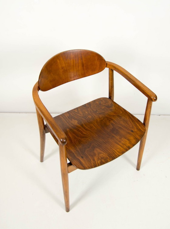 Image 1 of Antonín Suman TON eetkamerstoel, Tsjechoslowakije, 1966