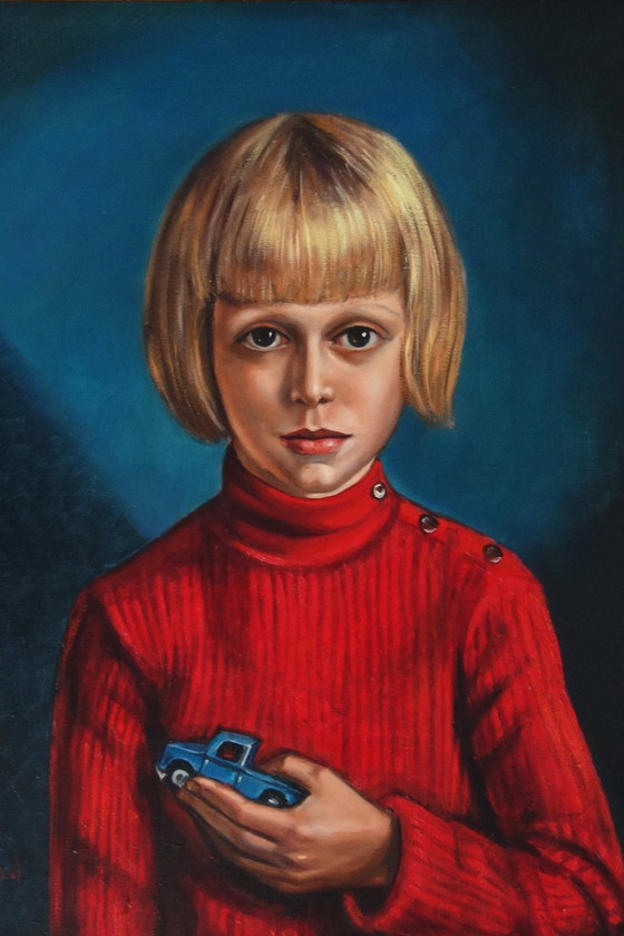 Image 1 of Olieverf op doek door Charles Floutard Schilder uit Marseille 1972