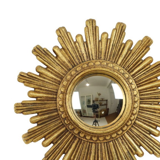 Image 1 of Small Sun Mirror Sunburst 24cm