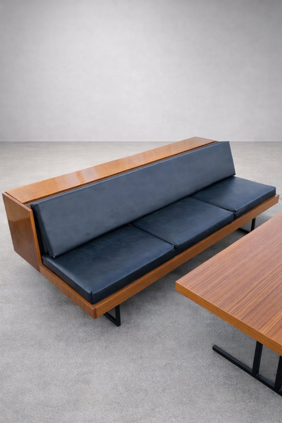 Image 1 of Retro-Sofa, Sessel und Tisch, 1960er Jahre, „Belmondo“, Tschechoslowakei