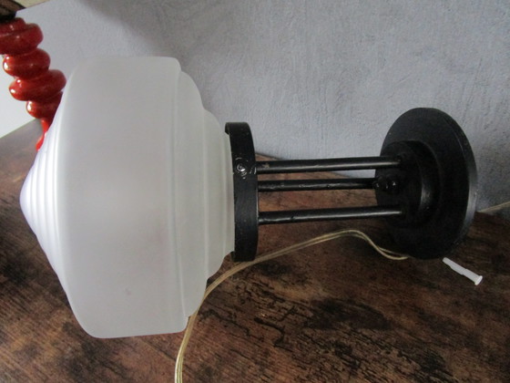 Image 1 of Prachtige Antieke/Retro/Vintage Hal Lamp.