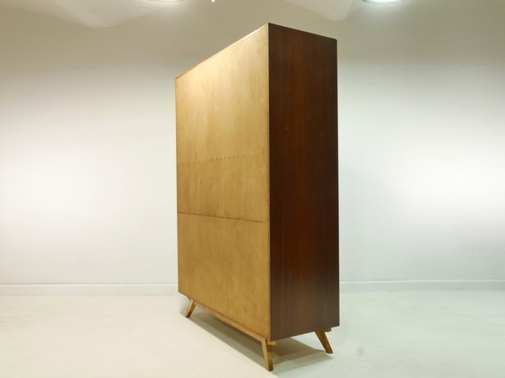 Image 1 of Highboard Vintage des années 60 - Vitrine de salon Mid Century - Made in Germany