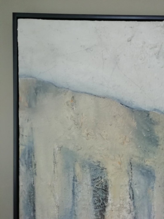 Image 1 of Poles at sea abstract