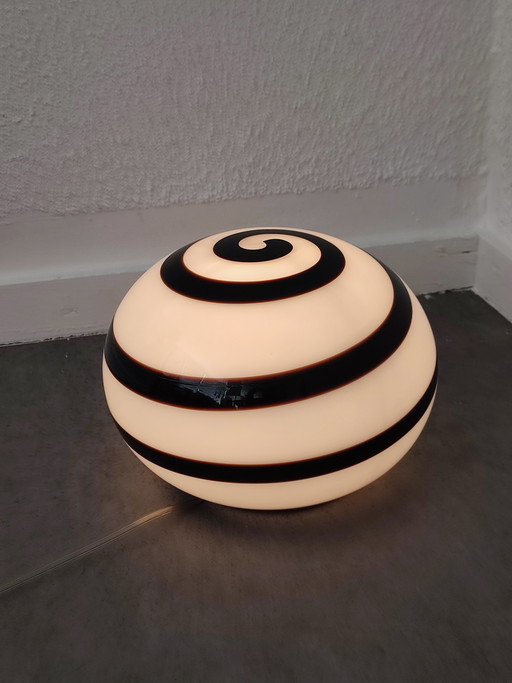 Ilu Di Vetro 80's zebra Lamp (M)