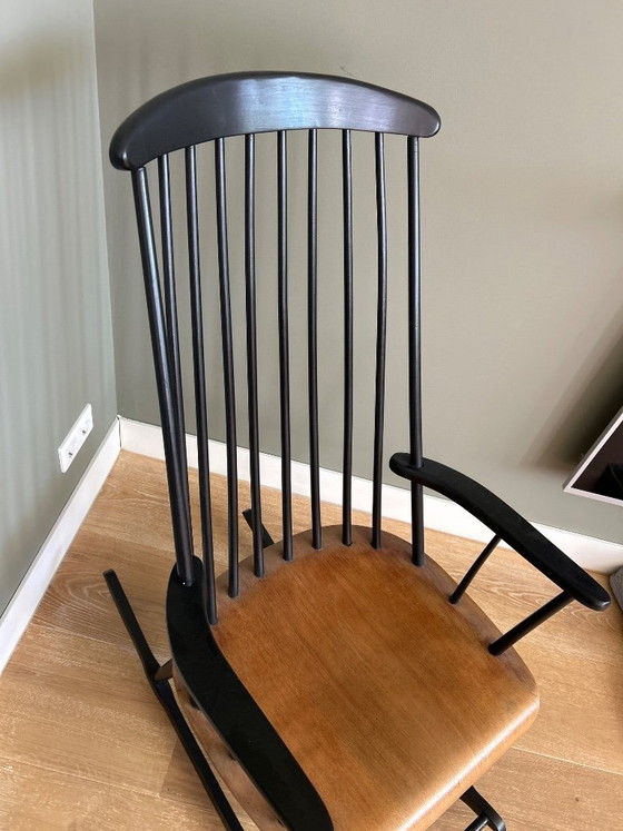 Image 1 of Vintage rocking chair Pastoe style