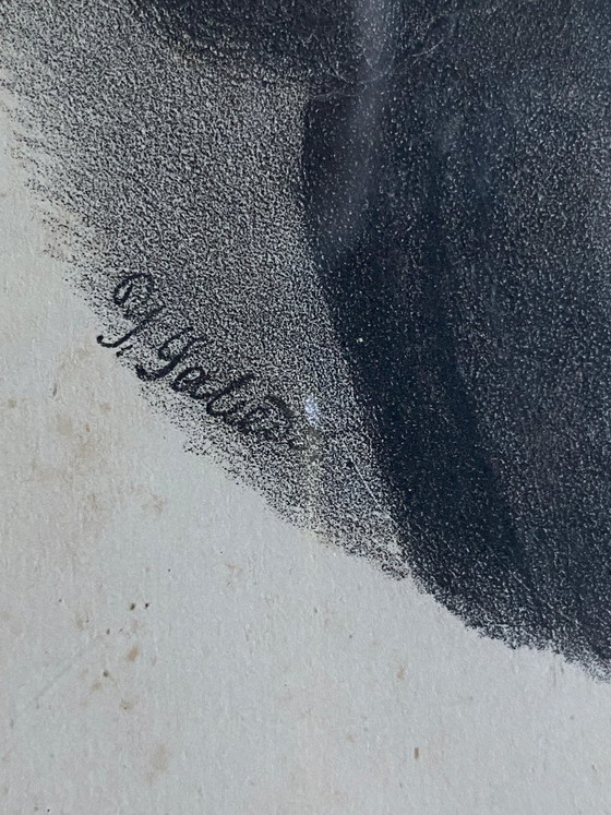 3 litografías del XIX enmarcadas – Litografías y grabados, Papel (photo 12 of 17)