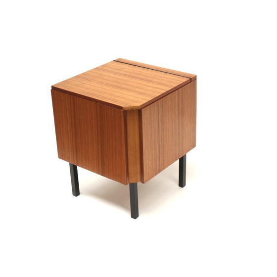 Image 1 of Vintage cabinet with flap made in the 1960s