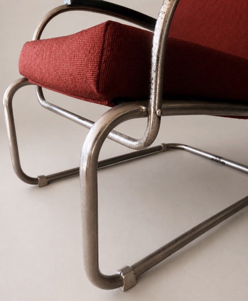 Seltener Gispen-Sessel VI-A-138, van der Vlugt, ca. 1931