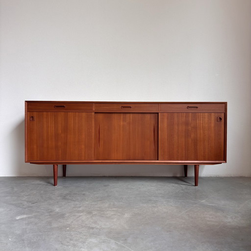 Buffet bas vintage danois - buffet teck