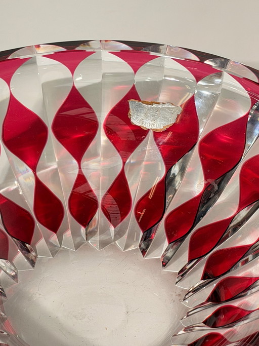 Val Saint Lambert Cut Crystal Bowl – tafelwaar, Glass (photo 2 of 5)