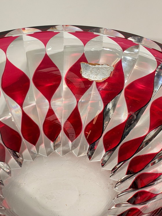Val Saint Lambert Cut Crystal Bowl – Tableware, Glass (photo 2 of 5)