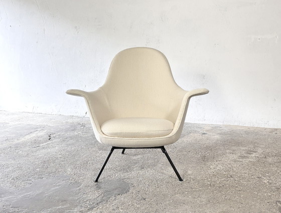 Fauteuil Lounge Organique des années 1950 Conçu par Hans Bellmann pour Straessle & Söhne, Suisse – Strässle (photo 4 of 11)