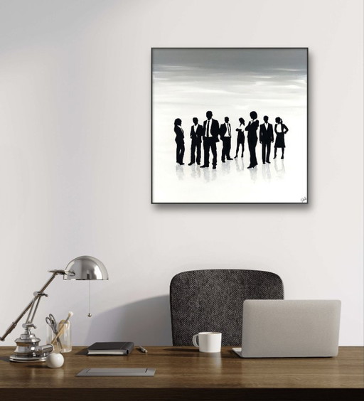 Della CAMILLERI - Ladies and Gentlemen - Artist's painting