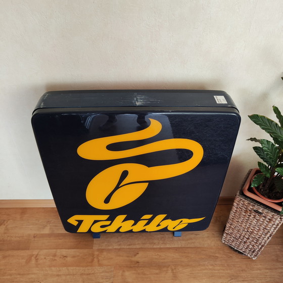 Image 1 of Tchibo coffee bean / neon sign