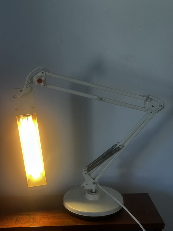Large articulated architect lamp May & Christe, Germany, 1980s – May & Christe GmbH, Table lamps, Metal (photo 3 of 15)