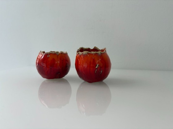 Portacandele a Tulipano Artigianali – Pezzi Unici Fatti a Mano – Ceramic (photo 4 of 10)