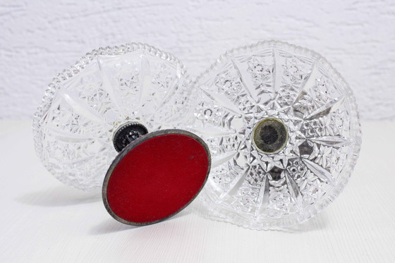 Image 1 of Pair of Art Nouveau Crystal Cups