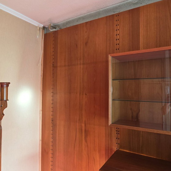Poul Cadovius Cado Wall System, Teak Veneer, Vintage Danish Design, Wall cabinet, Wood, Brown (photo 7 of 33)