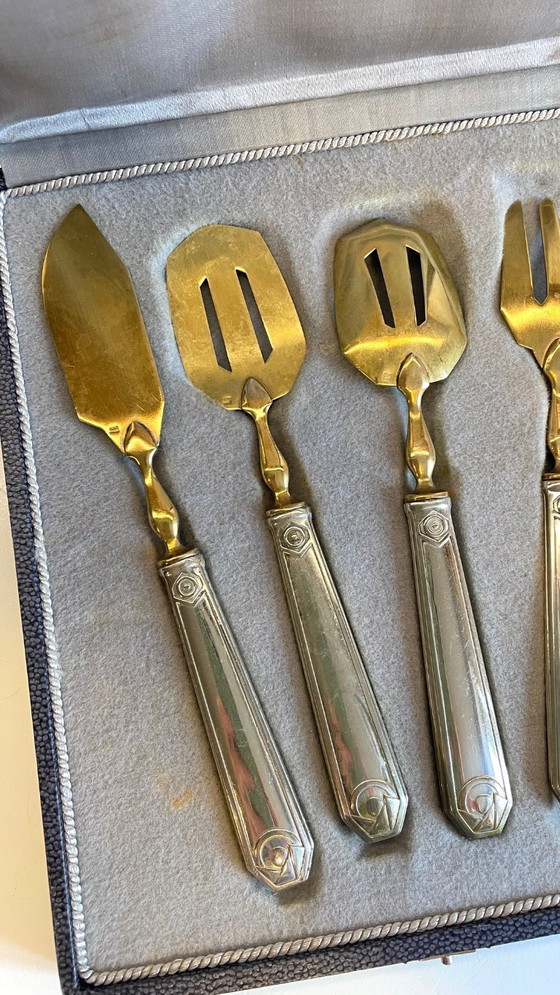 Image 1 of Service à DESSERT Art Déco