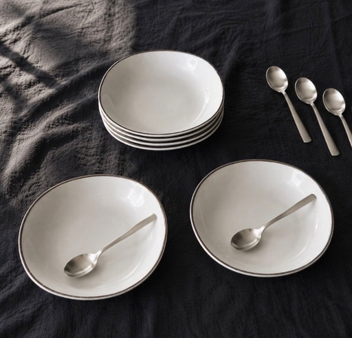 Schirnding Bavaria Porcelain Soup Plates