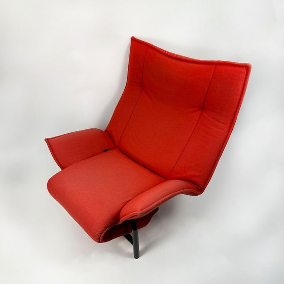 Image 1 of Vintage Red Veranda Chair by Vico Magistretti