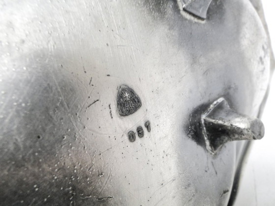 Plato de Verit, Varsovia, Polonia, principios del siglo XX. – Accesorios de mesa, Metal, Silver (photo 11 of 12)