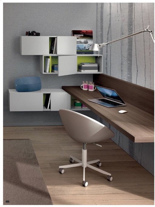 Elegant werkstation/bureau van Zalf – Italiaans design