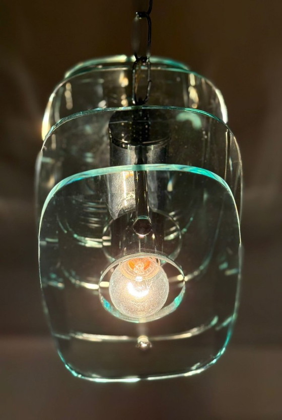 Image 1 of Lámpara colgante/lámpara de techo, Fontana Arte, Italia, década de 1970