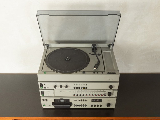 BRAUN Studio Hi-Fi 301 Komplettanlage, Dieter Rams, Braun möbel, Decorative Objects, Metal, Plastic, Grey (photo 10 of 15)