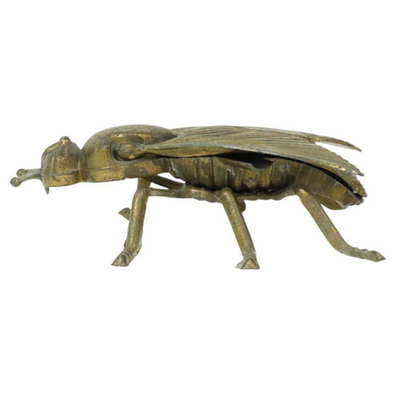 Image 1 of Statua posacenere in rame Fly