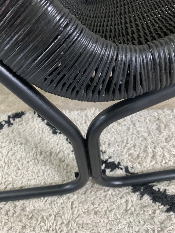 Image 1 of Poltrona modello 514 C in rattan di Dirk van Sliedregt per Gebroeders Jonkers Noordwolde, anni '60