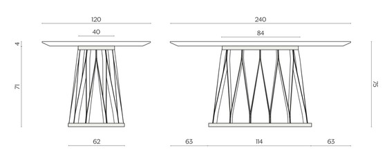 Image 1 of Tavolo di design Miniforms acco