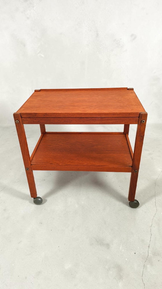 Image 1 of Erik Gustafsson Möbelfabrik Teakholz-Barwagen