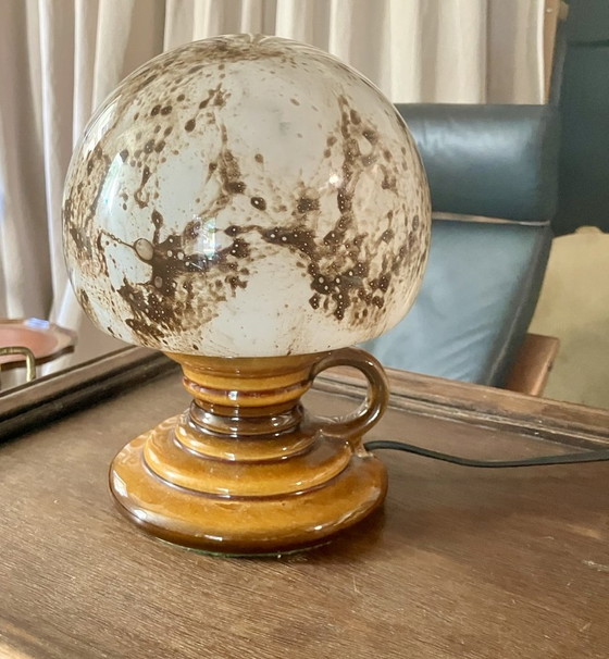 PAN Ceramic Marbled Table Lamp – PAN Keramik, Glass (photo 15 of 15)