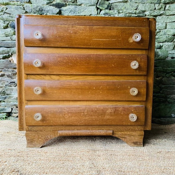 Cassettiera vintage - maniglie a fiori – Cassettiere, Legno (photo 3 of 13)