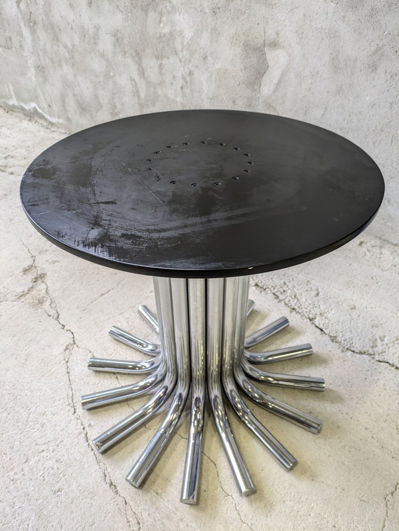 Image 1 of Attr. Gastone Rinaldi - Table - Metal, Glass