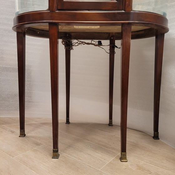 Image 1 of Vitrina, Madera De Caoba, Estilo Eduardiano, Pp. S. Xx – Inglaterra